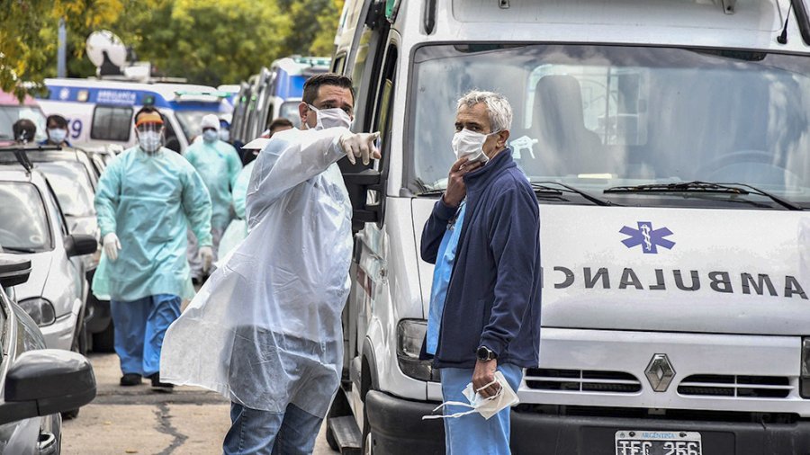 FOTO ARCHIVO OPERATIVOS. En Buenos Aires crecen sustancialmente los contagios.