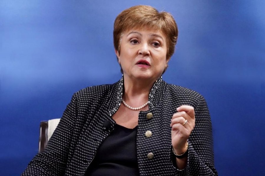 FOTO ARCHIVO GEORGIEVA. Directora del Fondo Monetario.