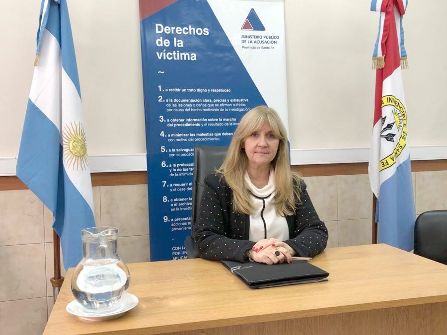 FOTO ARCHIVO INVESTIGO LOS HECHOS. La fiscal &Aacute;ngela Capitanio.