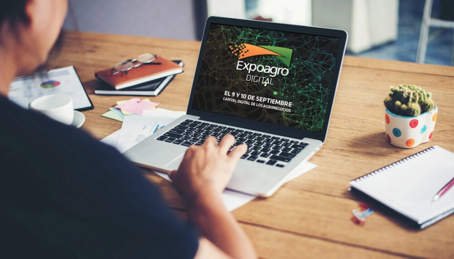 IMAGEN INTERNET EXPOAGRO. El desaf&iacute;o de reinventarse en &eacute;pocas de aislamiento.