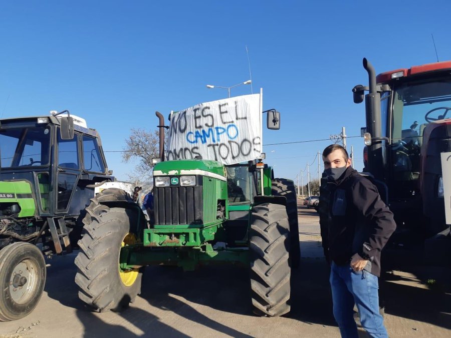 FOTO NA MOVILIZACION. En gran parte del pa&iacute;s hubo movilizaciones con duras cr&iacute;ticas al Gobierno nacional.