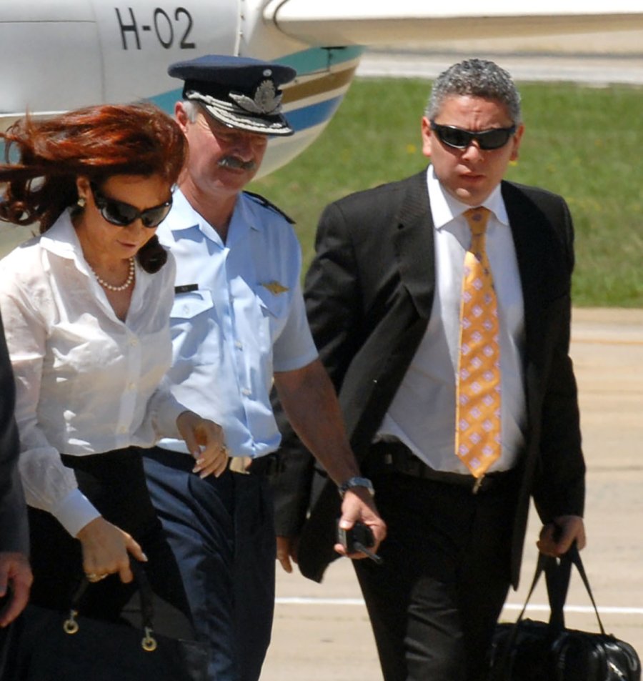 FOTO ARCHIVO NA OTROS TIEMPOS. Una foto de archivo muestra a Cristina Kirchner junto a Fabi&aacute;n Guti&eacute;rrez.
