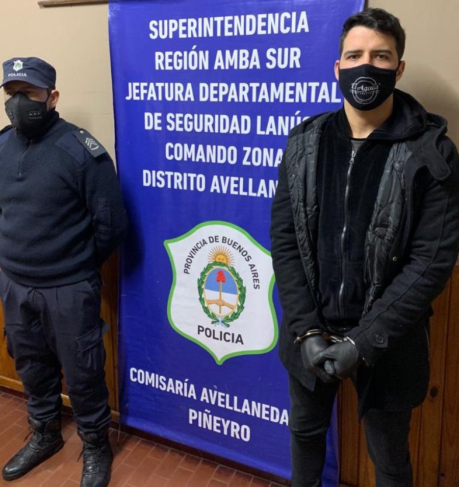 FOTO NA ALEXIS ZARATE. El futbolista fue detenido el viernes por orden de la Suprema Corte de Justicia bonaerense.