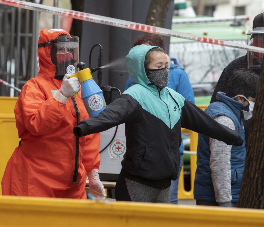 FOTO NA DETECTAR. El operativo en San Crist&oacute;bal.