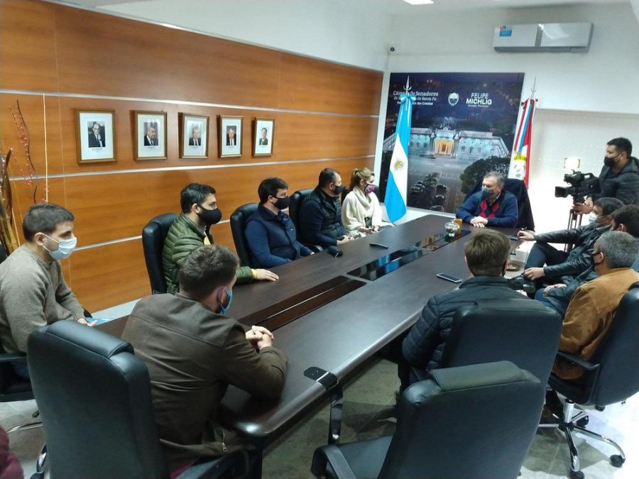 FOTO EL DEPARTAMENTAL.// REUNI&Oacute;N./ Vista del encuentro celebrado en la ma&ntilde;ana de la v&iacute;spera.