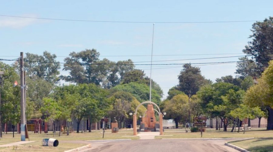 PLAZA./ El paseo p&uacute;blico de la localidad.
