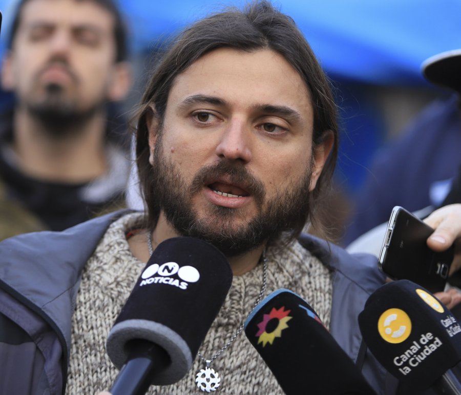 FOTO NA. JUAN GRABOIS. El l&iacute;der de la CTEP propone crear un plan Marshall.