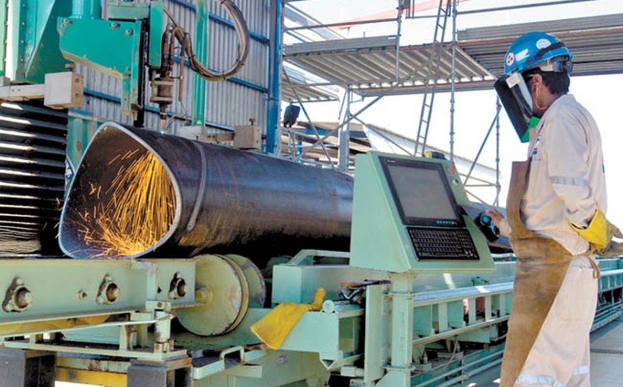 FOTO ARCHIVO CAIDA. En junio fue del 42,3% en las Industrias Met&aacute;licas B&aacute;sicas.
