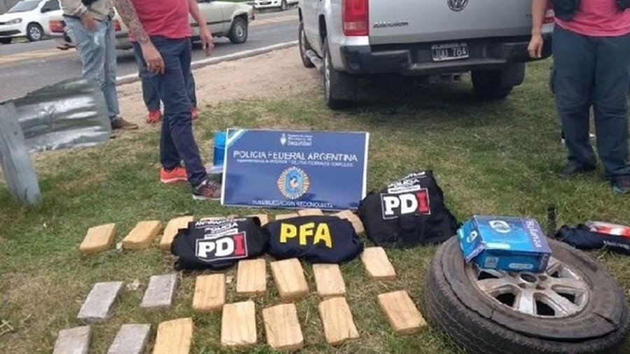 FOTO INTERNET LO SECUESTRADO. Oportunamente fue mostrado por la Polic&iacute;a.