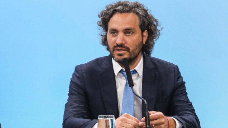 FOTO NA SANTIAGO CAFIERO. Defendi&oacute; una vez m&aacute;s la gesti&oacute;n del Gobierno que integra.