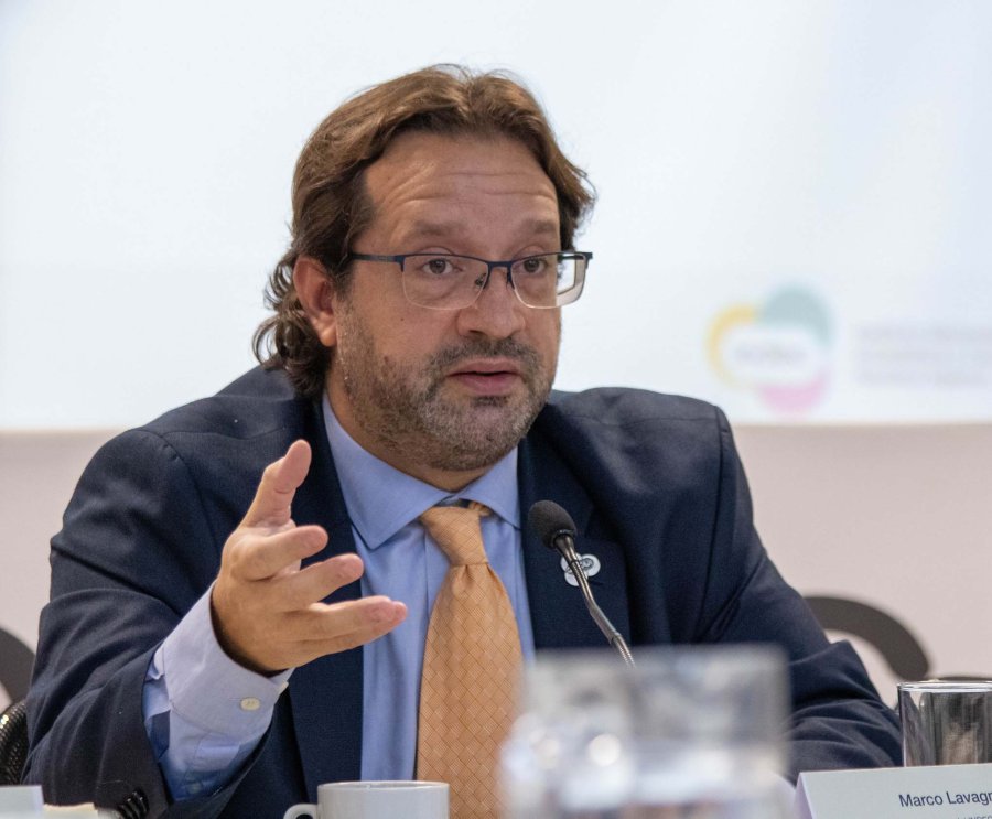 FOTO NA LAVAGNA. Se&ntilde;al&oacute; que aumentar&aacute; la inflaci&oacute;n.