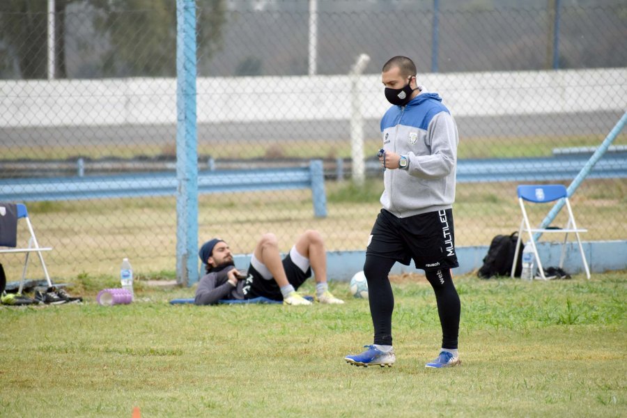 FOTO PRENSA ATL&Eacute;TICO DE RAFAELA GUIDO P&Aacute;EZ. / El profe hizo un balance de esta primera fase que cumpli&oacute; la &lsquo;Crema&rsquo; tras la vuelta a los entrenamientos grupales.