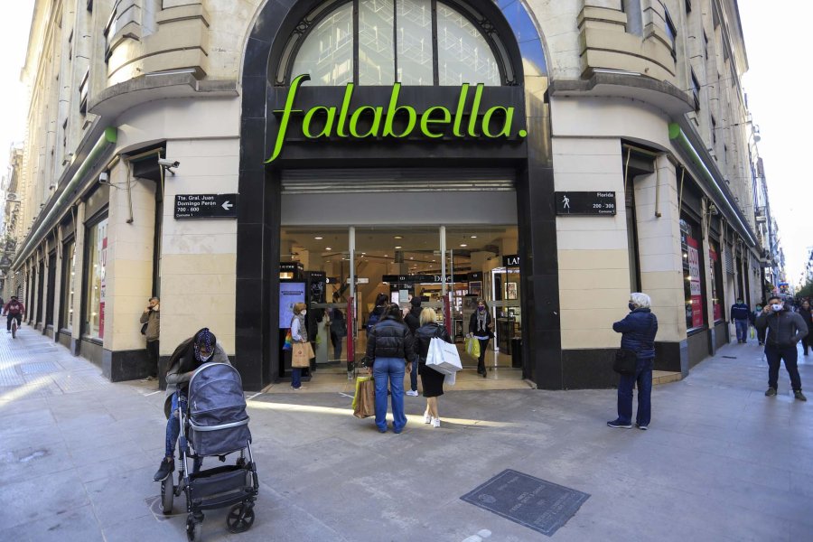 FOTO NA FALABELLA. Uno de sus locales en Buenos Aires.