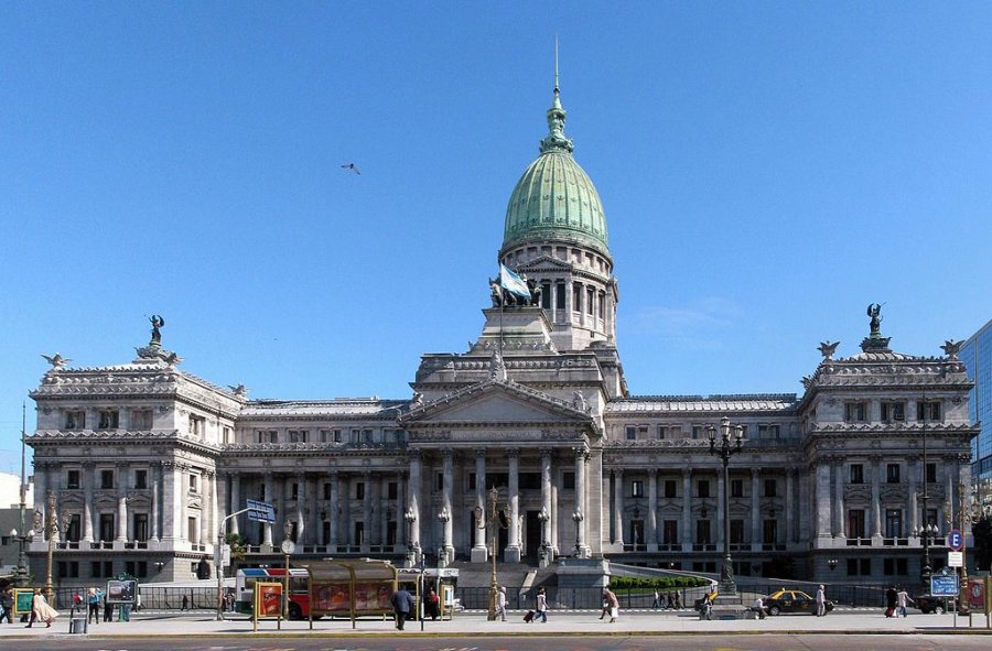 FOTO ARCHIVO CONGRESO. El imponente edificio donde funcionan las c&aacute;maras legislativas.