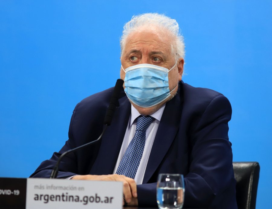 FOTO NA MINISTRO. Gonz&aacute;lez Garc&iacute;a realiz&oacute; el anuncio.