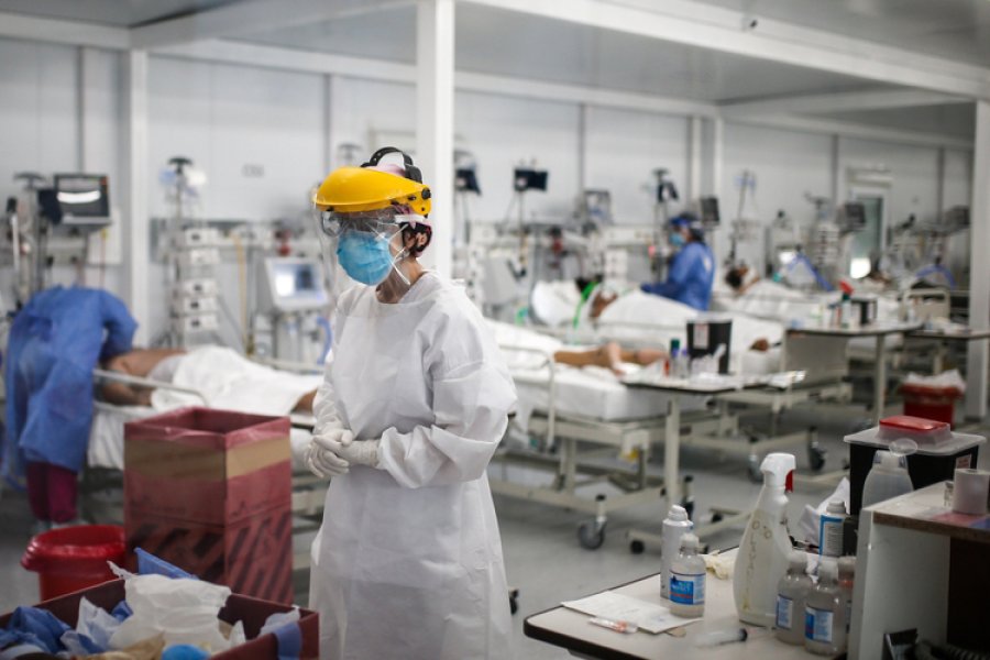 FOTO ARCHIVO INTERNADOS. Son 3.950 los pacientes en unidades de terapia intensiva.