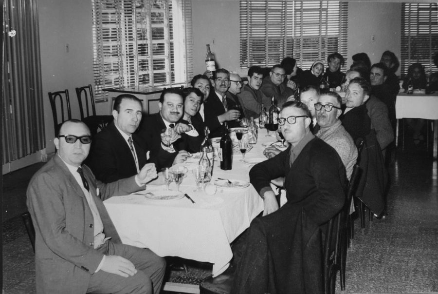 FOTO ARCHIVO Festejos Día del Carnicero rafaelino en los años 60 FOTO ARCHIVO El puesto de Rodolfo y Emilio Culasso en mercado municipal FOTO ARCHIVO El carnicero Emilio Culasso en el mercado municipal