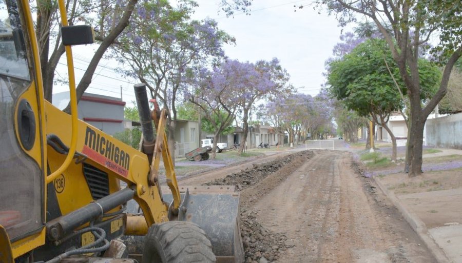 FOTO COMUNICACI&Oacute;N// PAVIMENTO//La obra fue iniciada ayer en calle L&aacute;inez.