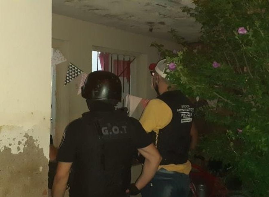 IRRUPCION. A cargo de la Brigada Antinarc&oacute;ticos 5 y el Grupo de Operaciones T&aacute;cticas de Sunchales.