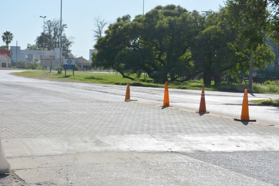 FOTO COMUNICACI&Oacute;N// INGRESO// Aspecto que hoy presenta el Av. H. Yrigoyen.