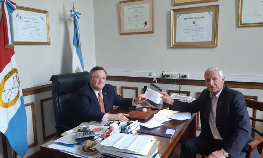 FOTO ARCHIVO// OBRAS MENORES// Felipe Michlig fue el encargado de informar a Hugo Boscarol.