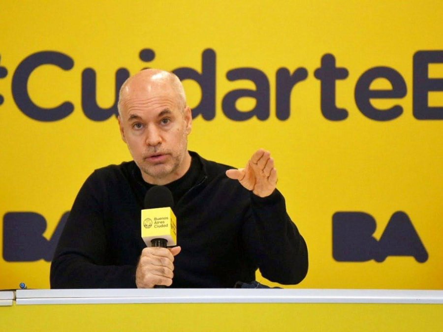 FOTO ARCHIVO RODRIGUEZ LARRETA. Jefe de Gobierno porte&ntilde;o.
