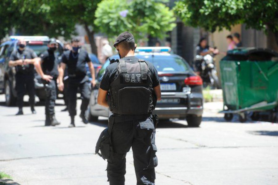 IMAGEN INTERNET TRABAJO POLICIAL. En la zona Sur de la ciudad de Rosario.