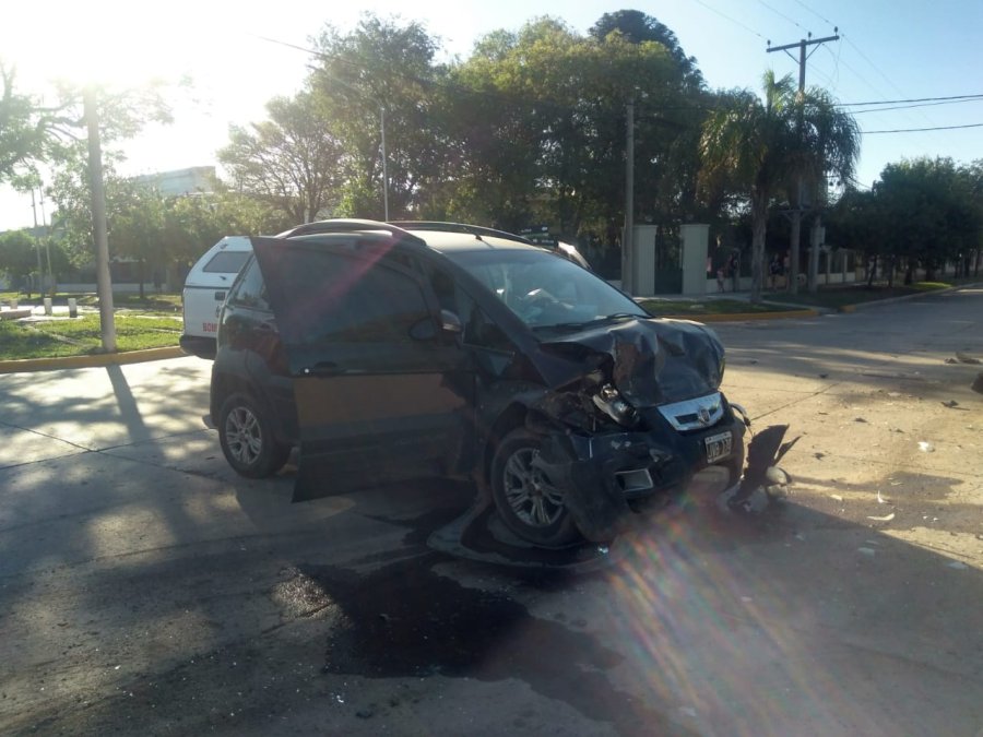 FOTO CERES CIUDAD FIAT IDEA. Fue quien impact&oacute; al otro veh&iacute;culo con desenlace fatal.