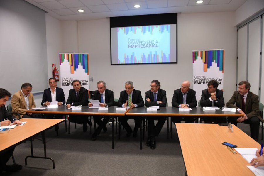 FOTO ARCHIVO INFOBAE ANTECEDENTE. Una reuni&oacute;n del Foro de Convergencia Empresarial.