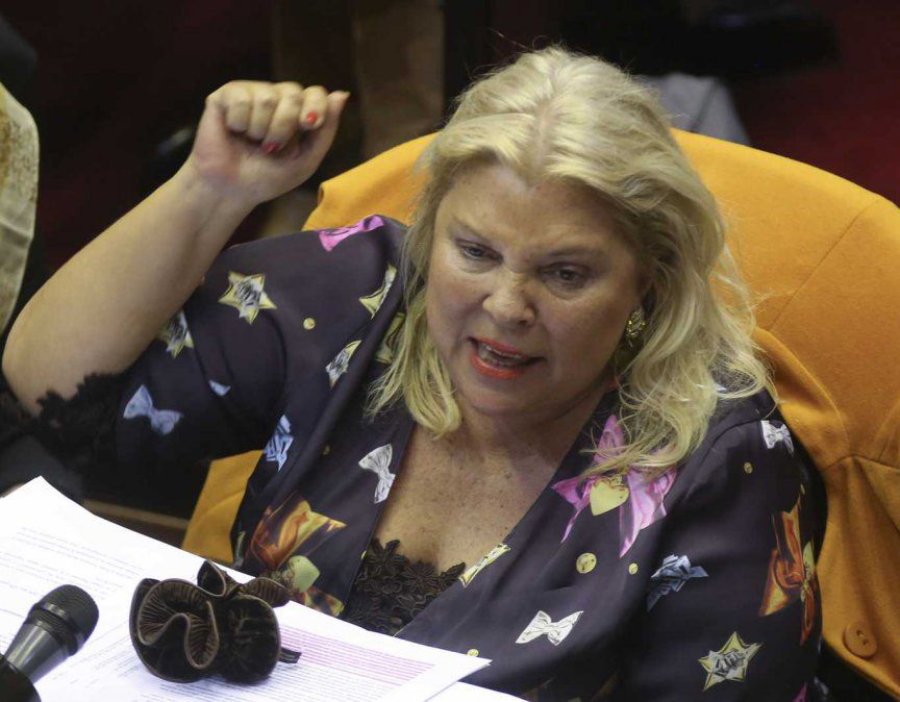 FOTO NA ELISA CARRI&Oacute;. Hab&iacute;a pedido p&uacute;blicamente la intervenci&oacute;n federal de Formosa.
