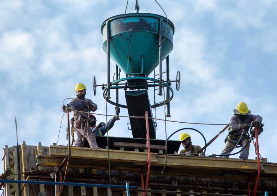 FOTO NA. CONSTRUCCION. Mostr&oacute; un fuerte crecimiento interanual del 27,4%, el m&aacute;s alto en tres a&ntilde;os.