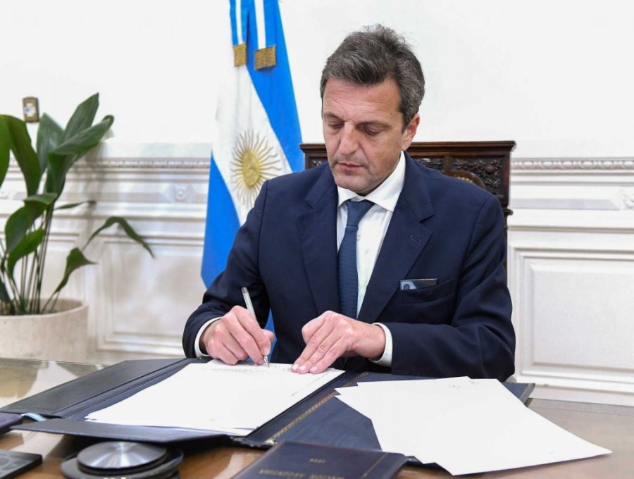 FOTO ARCHIVO SERGIO MASSA. "La meta presupuestaria" que ten&iacute;a pensada el Gobierno "se va a cumplir" pese al costo fiscal que tiene el proyecto.