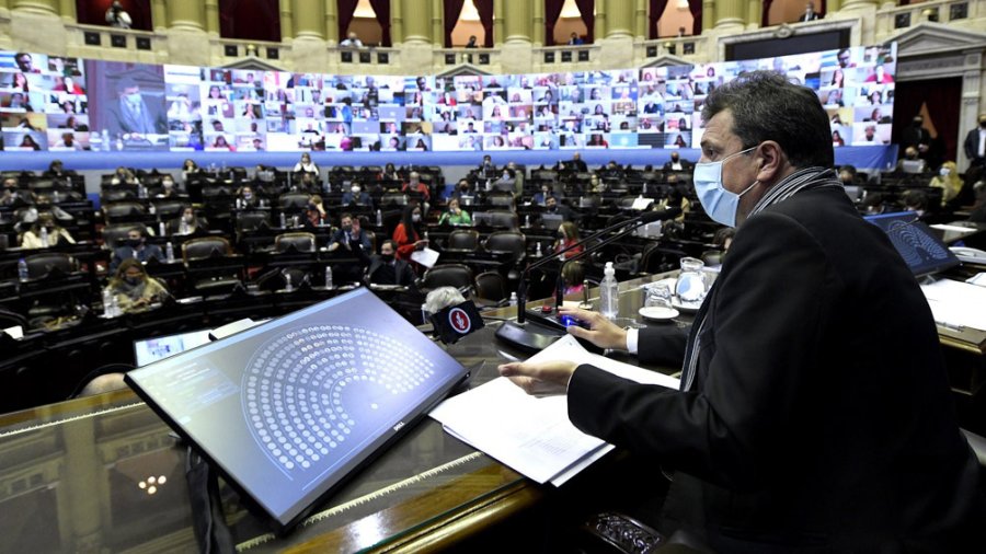 FOTO ARCHIVO SERGIO MASSA. Presidir&aacute; hoy la sesi&oacute;n de la C&aacute;mara de Diputados.