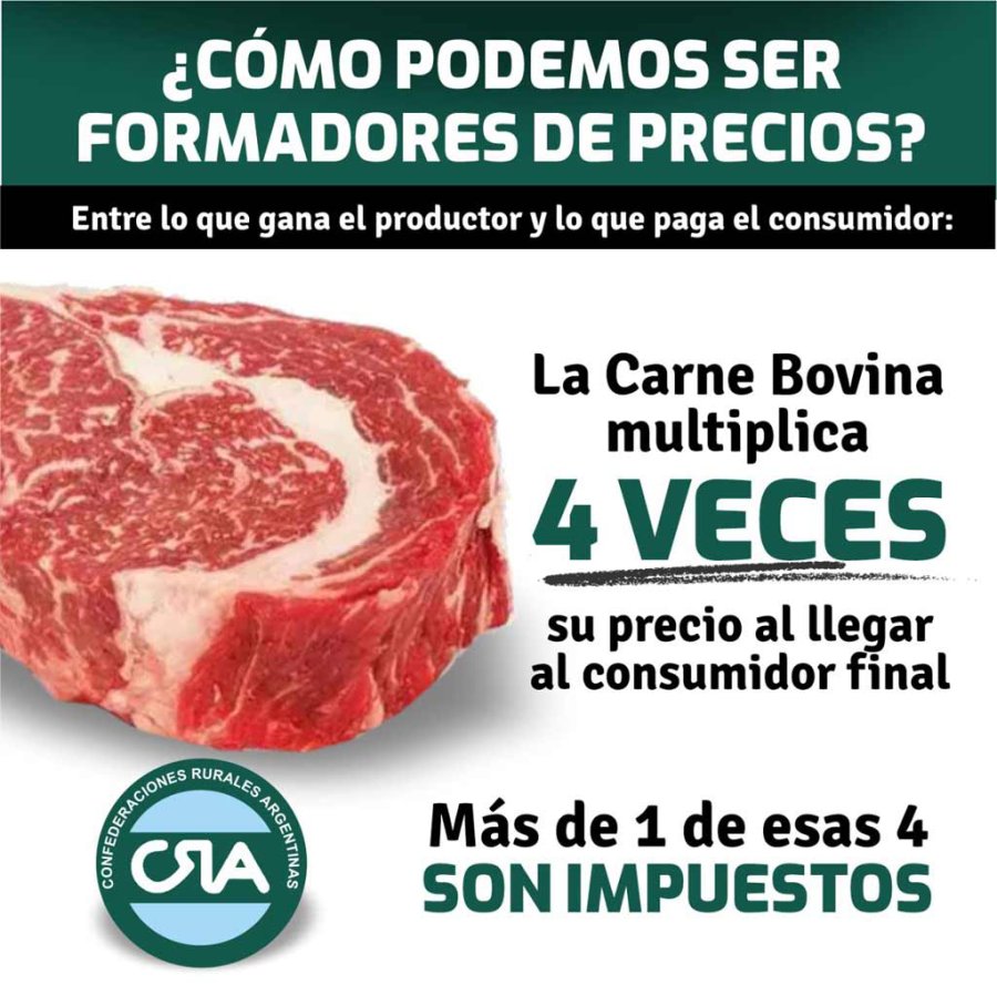 IMAGEN INTERNET  IMAGEN INTERNET  IMAGEN INTERNET CARNE. Una cuarta parte de su precio, corresponde a impuestos.