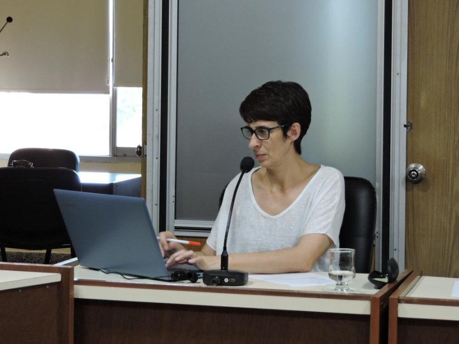 ANDREA OCHAT. La edil socialista es autora del proyecto aprobado el pasado mi&eacute;rcoles.