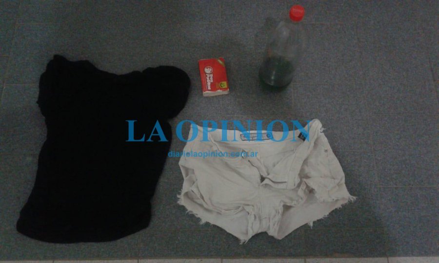 LO SECUESTRADO. Tras la detenci&oacute;n de un fronterense.