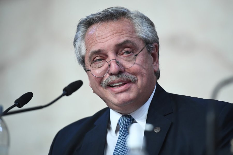 FOTO NA FERNANDEZ. El Presidente abri&oacute; las sesiones ordinarias del Congreso.
