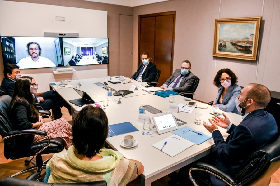 FOTO NA GABINETE ECONOMICO. Volvi&oacute; a reunirse para hacer seguimiento de distintas medidas.