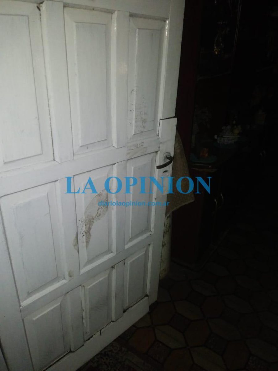 PUERTA VIOLENTADA.  En una vivienda de Estaci&oacute;n Frontera, donde hubo un robo.