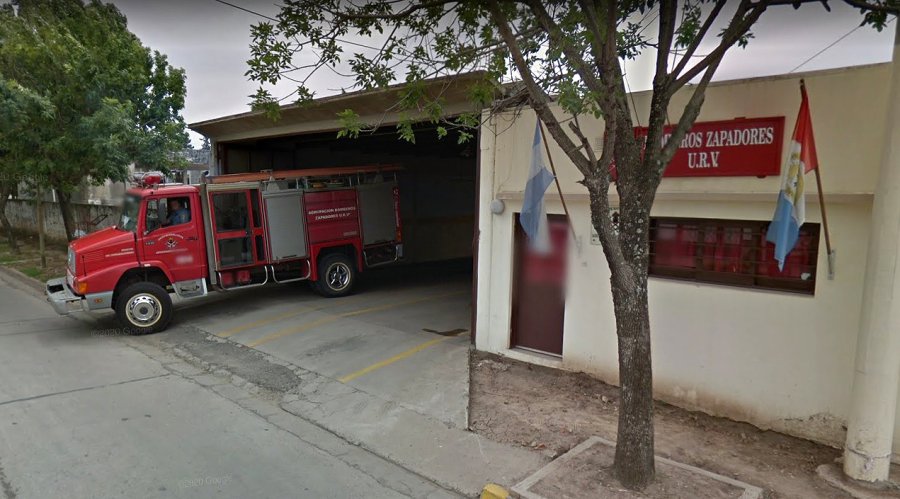 FOTO ARCHIVO EN VILLA PODIO. El Cuartel Sur de los Bomberos Zapadores fue atacado por desquiciado.