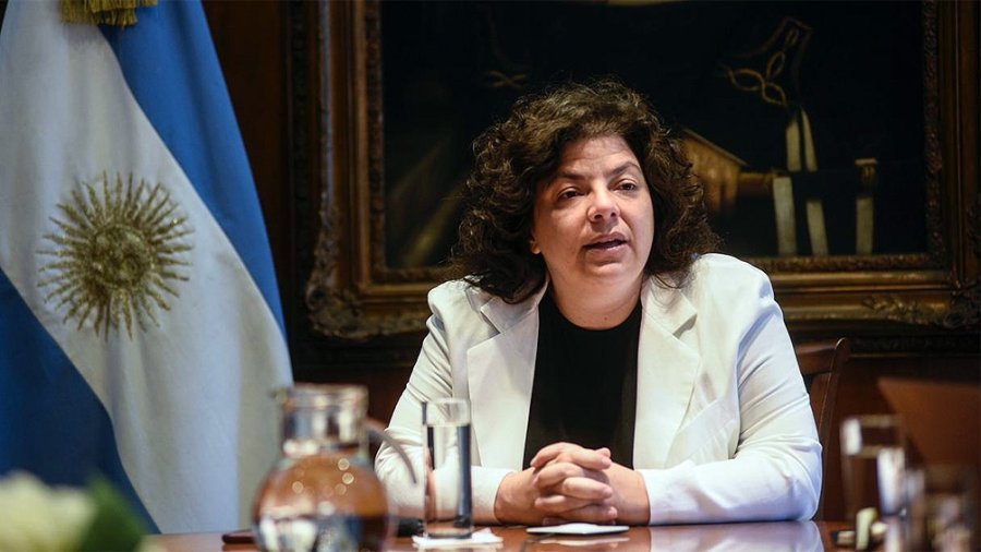 FOTO NA VIZZOTTI. Repas&oacute; las estrategias de vacunaci&oacute;n y de control de contagios.