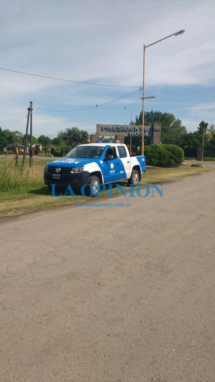 IMAGEN DE ARCHIVO. POLICIA DE ROCA. Hoy intervino en un tr&aacute;gico suceso en la zona rural.
