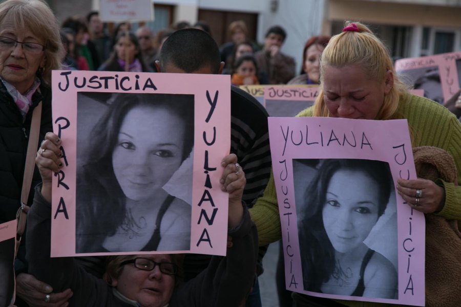 FOTO EL PERIODICO MARCHA POR YULIANA. Los familiares siempre sostuvieron la hip&oacute;tesis del homicidio.