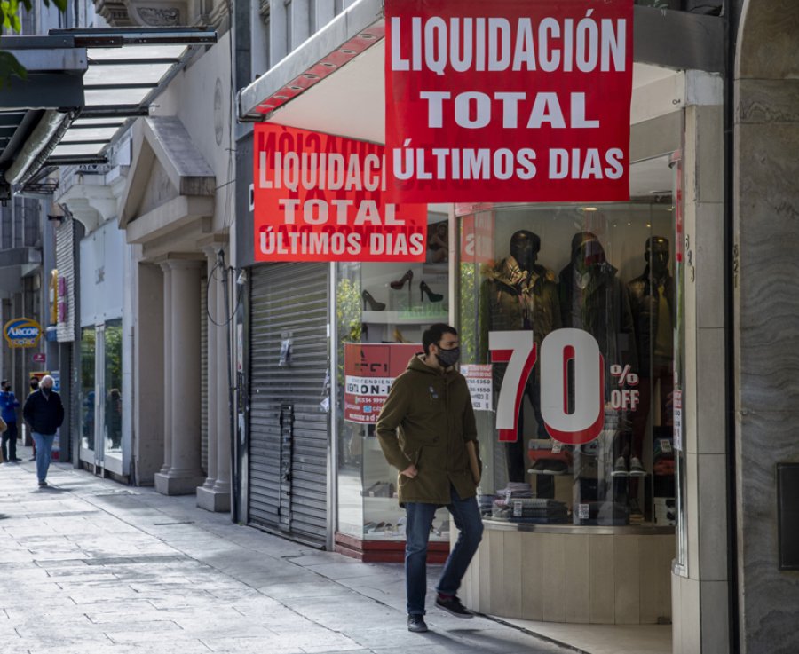 FOTO NA A&Ntilde;O PARA OLVIDAR. El 2020 marc&oacute; un fuerte retroceso para la econom&iacute;a nacional.