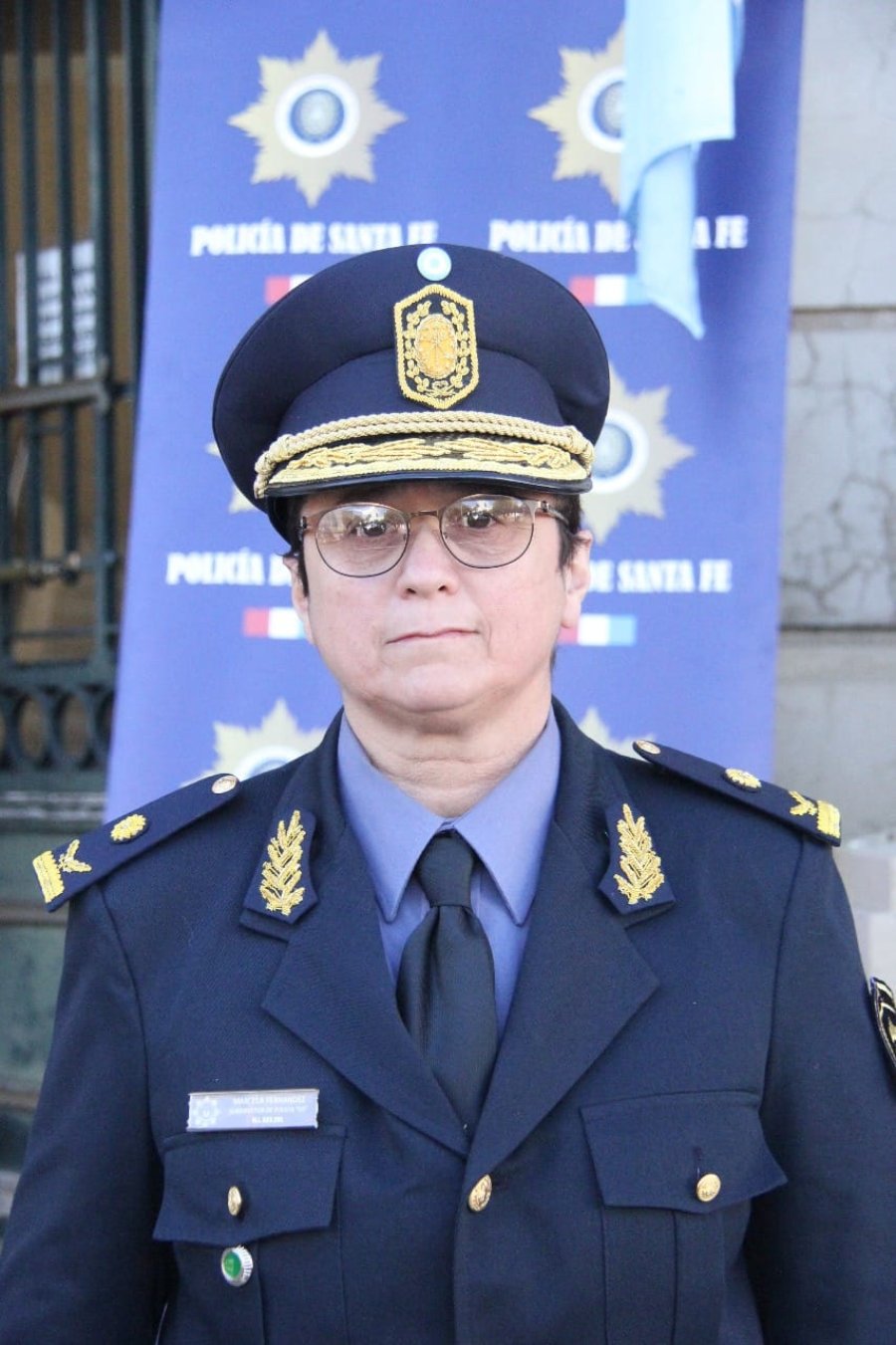 FOTOS JORGE BARRERA ARNODO SUAREZ Y FERNANDEZ. Jefe y subjefa de la Unidad Regional V de Polic&iacute;a.
