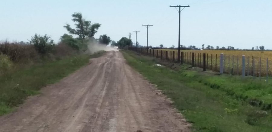 GENTILEZA LA VOZ DE SAN JUSTO.  Lugar donde fue hallado el auto, con el cuerpo sin vida de Cornalis.