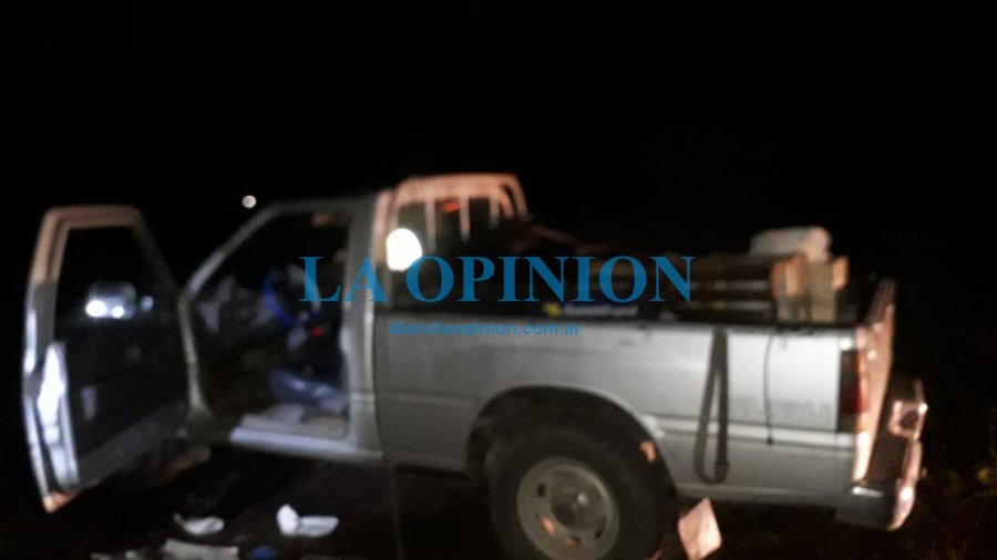 RECUPERADA. Camioneta robada esta noche en nuestra ciudad.