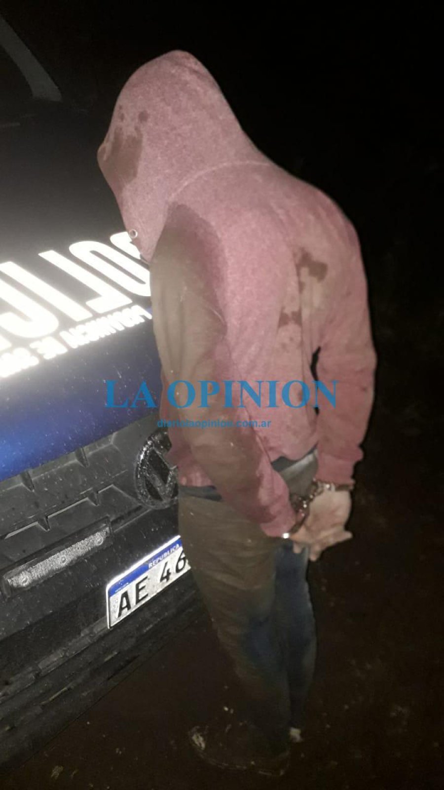 UNO DE LOS DETENIDOS. Junto a un c&oacute;mplice, fue puesto a disposici&oacute;n de la Justicia.