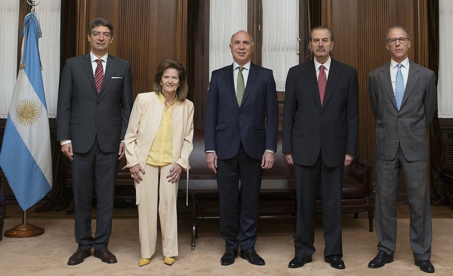 FOTO NA MINISTROS. Finalmente la Corte terci&oacute; a favor de la Ciudad en su disputa con el Gobierno nacional.