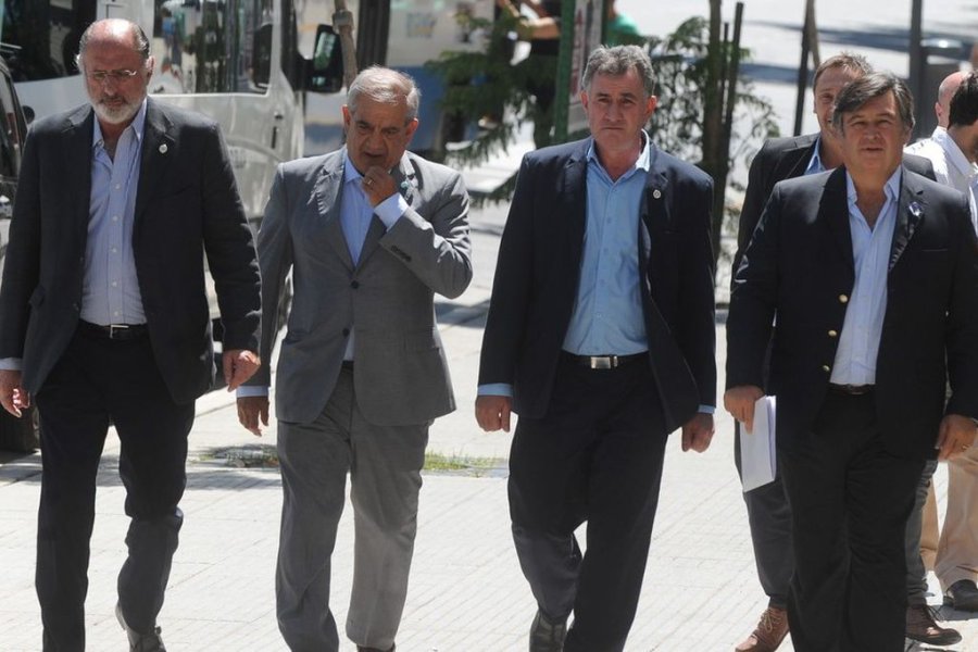 FOTO ARCHIVO ACCION Y REACCION. Una vez m&aacute;s el Gobierno pone la lupa sobre un sector que expresa su bronca con un paro.